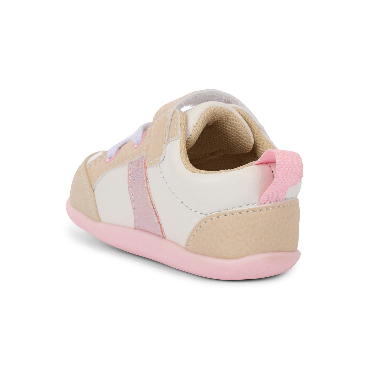 Connor Mini (First Walker) - White/Oatmeal
