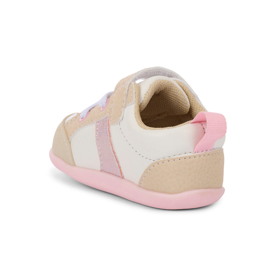 Connor Mini (First Walker) - White/Oatmeal