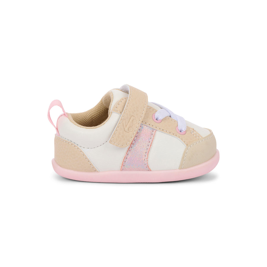 Connor Mini (First Walker) - White/Oatmeal