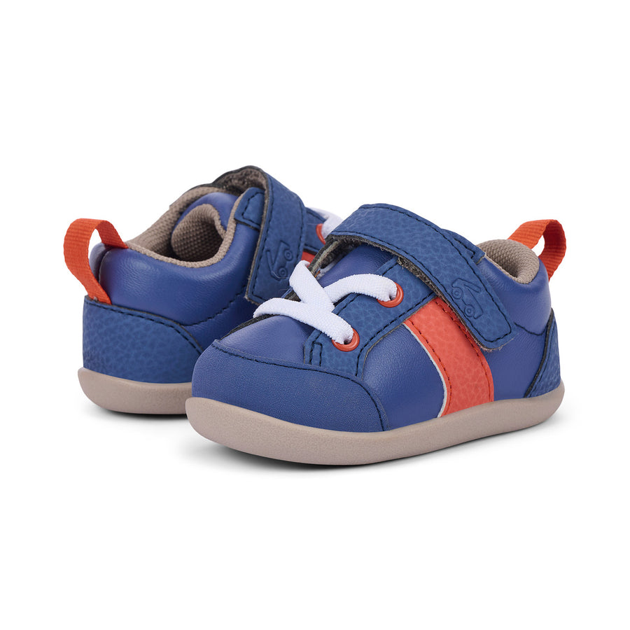 Connor Mini (First Walker) - Navy/Orange