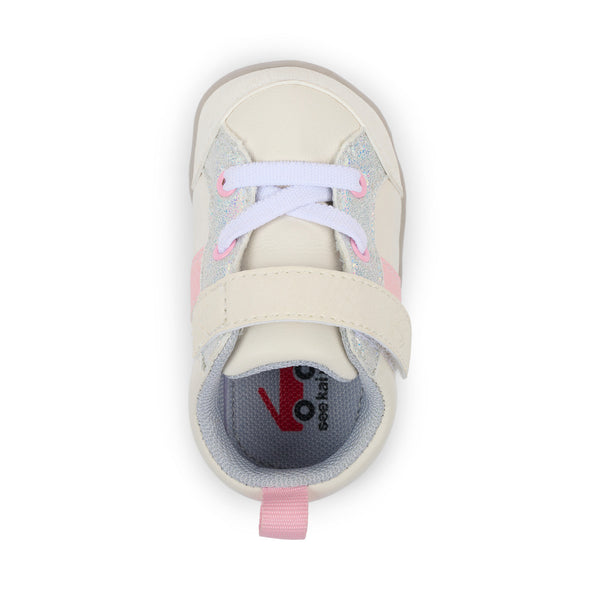 Connor Mini (First Walker) - White/Pink