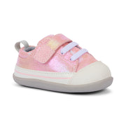 Stevie Mini  (First Walker) - Pink Metallic