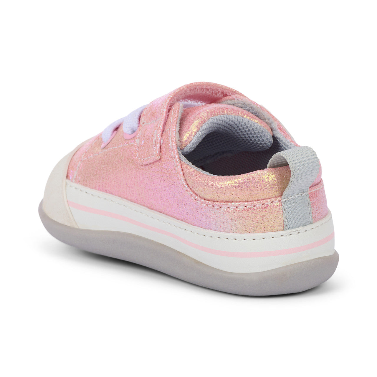 Stevie Mini  (First Walker) - Pink Metallic