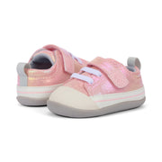 Stevie Mini  (First Walker) - Pink Metallic