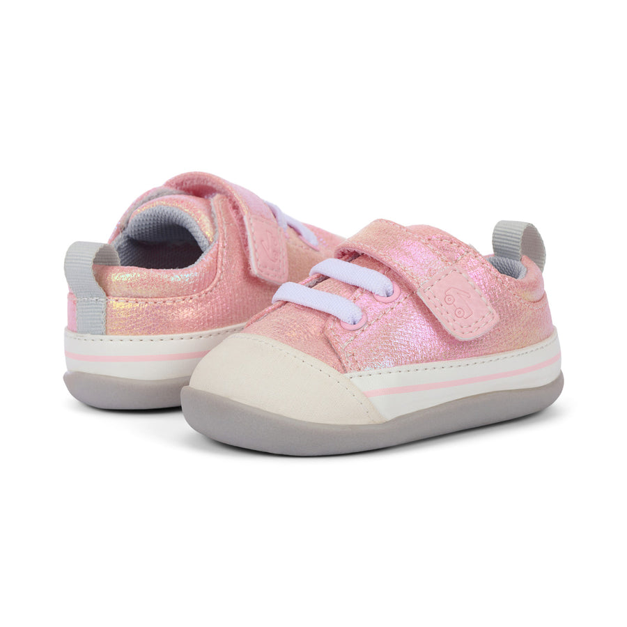 Stevie Mini  (First Walker) - Pink Metallic