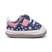 Stevie Mini (First Walker) - Navy Denim/Stars