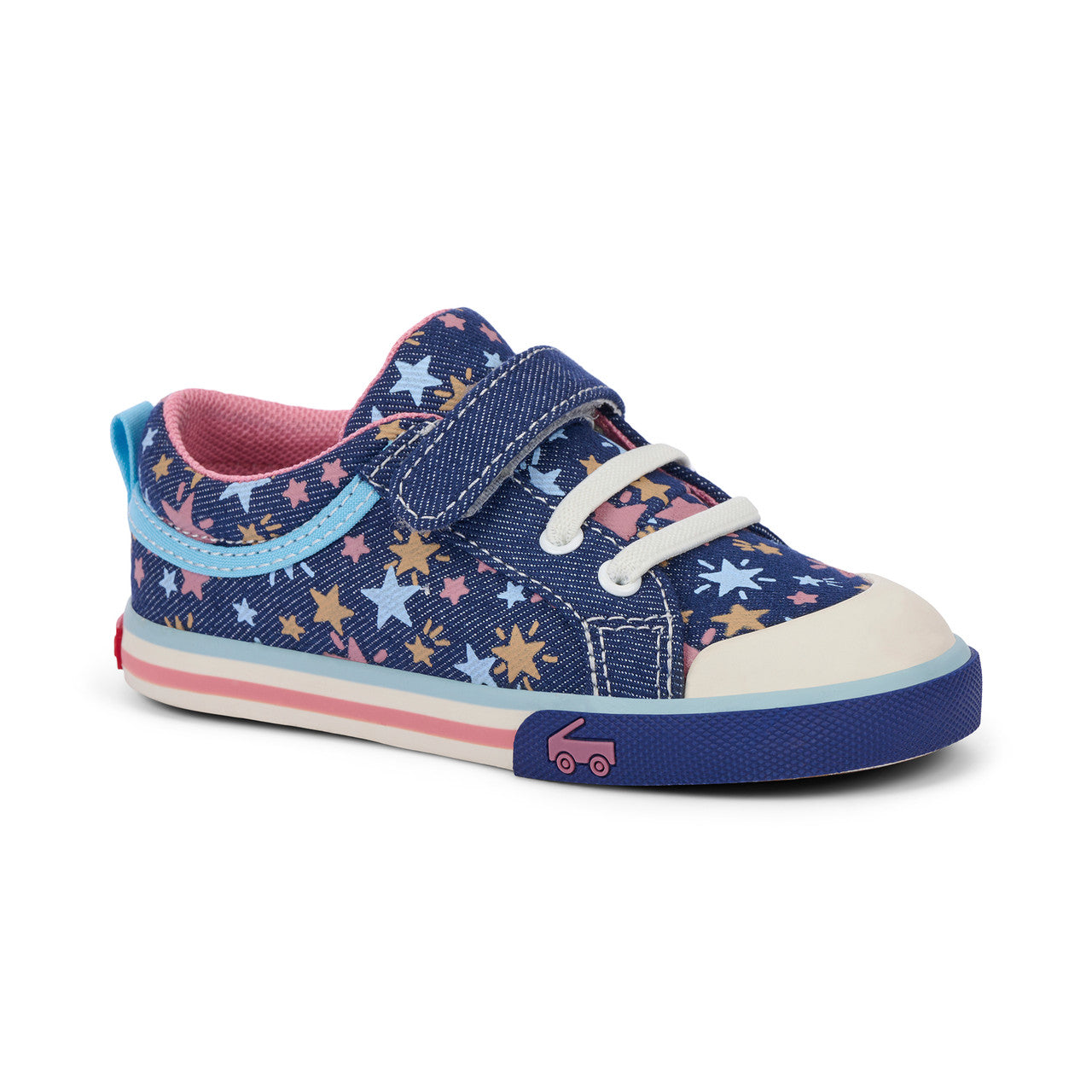 Kristin - Navy Denim/Stars