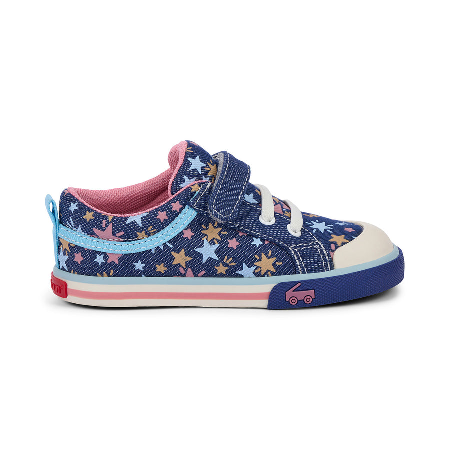 Kristin - Navy Denim/Stars