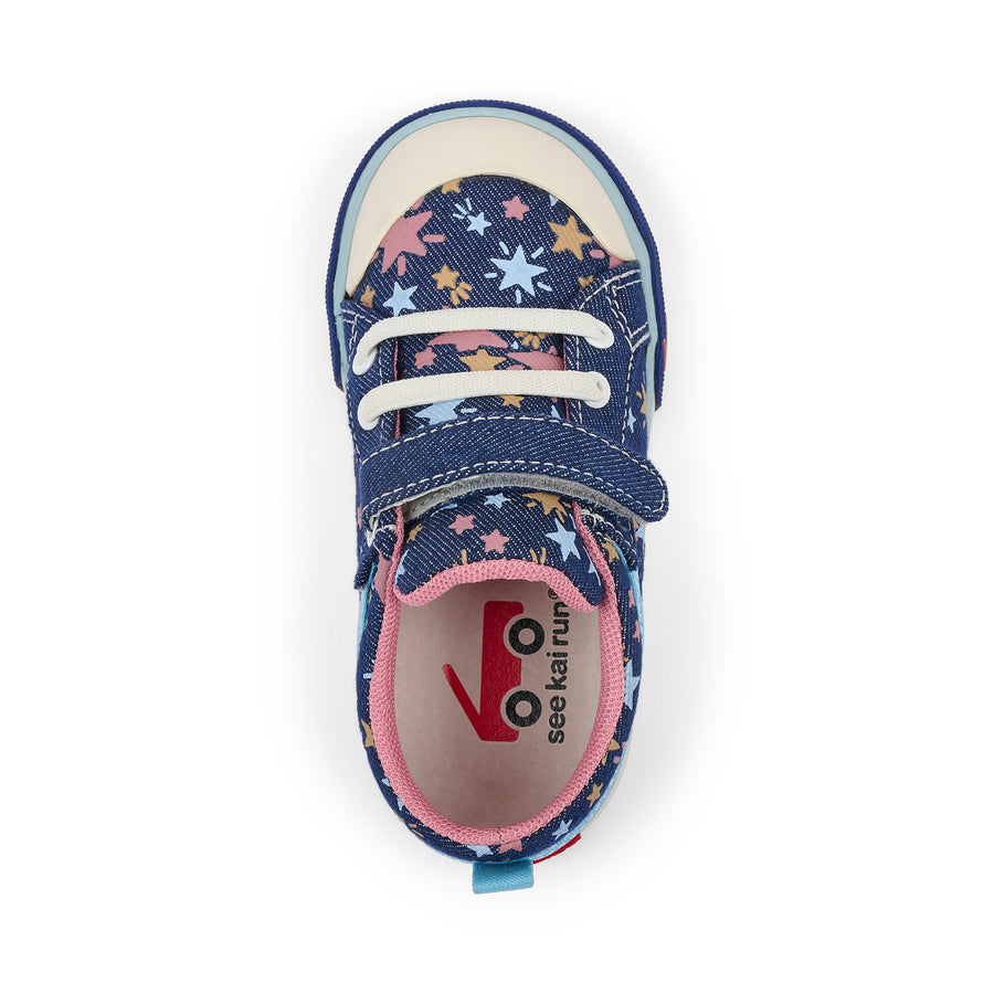 Kristin - Navy Denim/Stars