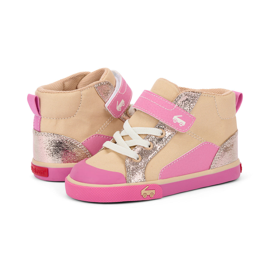Dayton - Oatmeal/Pink
