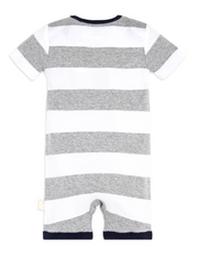2 Pack Pocket Shortalls - Heather Grey