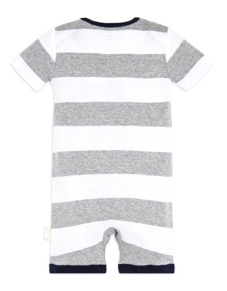 2 Pack Pocket Shortalls - Heather Grey