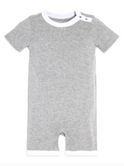 2 Pack Pocket Shortalls - Heather Grey