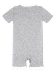 2 Pack Pocket Shortalls - Heather Grey