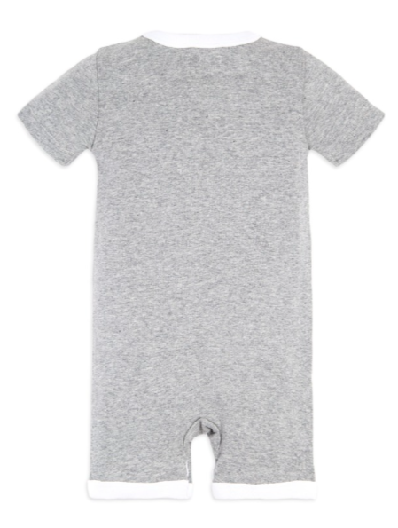 2 Pack Pocket Shortalls - Heather Grey