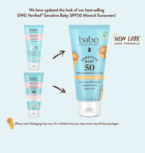 Baby Skin Mineral Sunscreen Lotion SPF 50