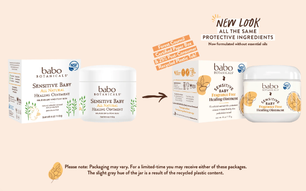 Sensitive Baby All Natural Healing Ointment