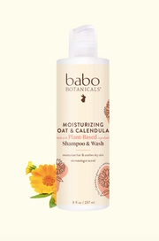 Moisturizing Oat & Calendula Baby Shampoo & Wash - 8 oz.