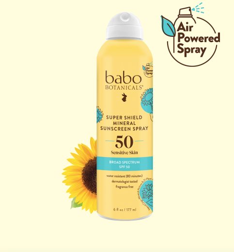 Super Shield Mineral Sunscreen Spray