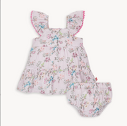 Emily Cotton Dress + Diaper Cover