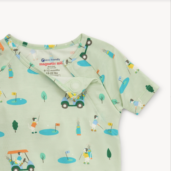 Modal Short Sleeve Toddler Pajamas - Fairway Fetch