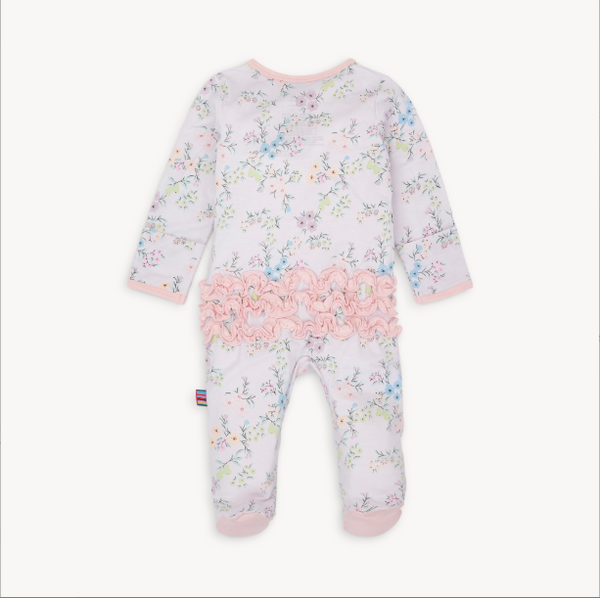 Modal Magnetic Ruffle Footie - Emily