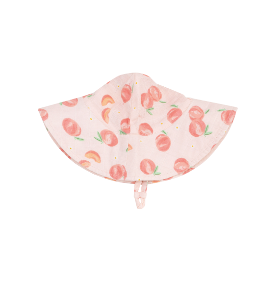Wide Brim Sunhat - Sweet Peach