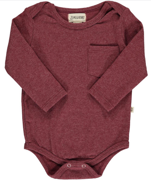 TELLICO Triple Pack Onsies and Tees - Mushroom/White/Burgundy