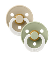 BIBS Pacifier 2 Pack - Original GLOW Size 3 - Various Colors