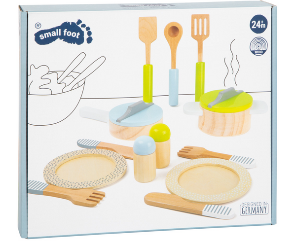 Crockery & Cookware Playset