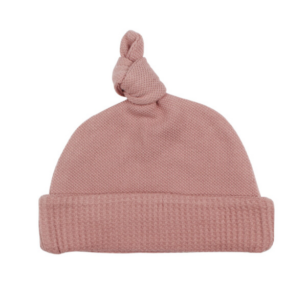 Pique Knotted Hat - Mauve