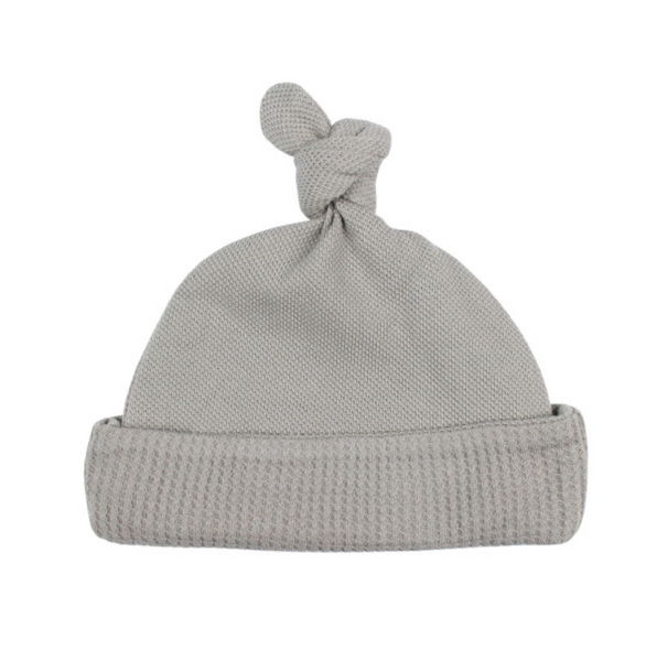 Pique Knotted Hat - Fog