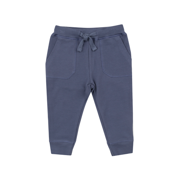 French Terry Jogger - Inky Blue
