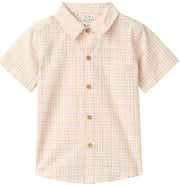 Newport Woven Shirt - Chambray/Cream Plaid (Copy)
