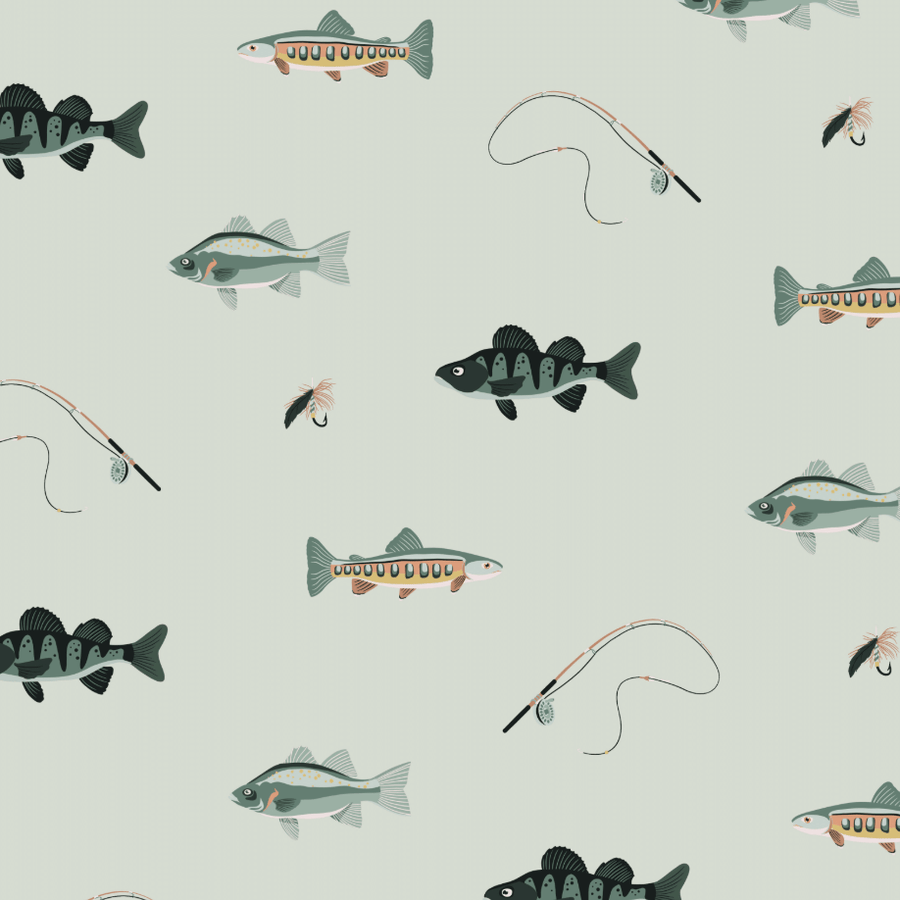 Toddler Pajama Set - Fishing