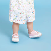 Stevie Mini  (First Walker) - Pink Metallic