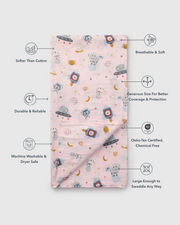 Muslin Swaddle - Astro Explorers