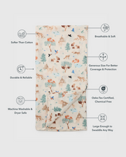 Muslin Swaddle - Llama Adventures
