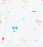 Organic Polo Romper - Beach Shack