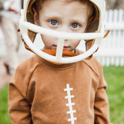 Organic Cotton Acid Wash Football Sweatshirt Set