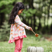 Organic Cotton Magical Pumpkin Tunic Set - Dawn