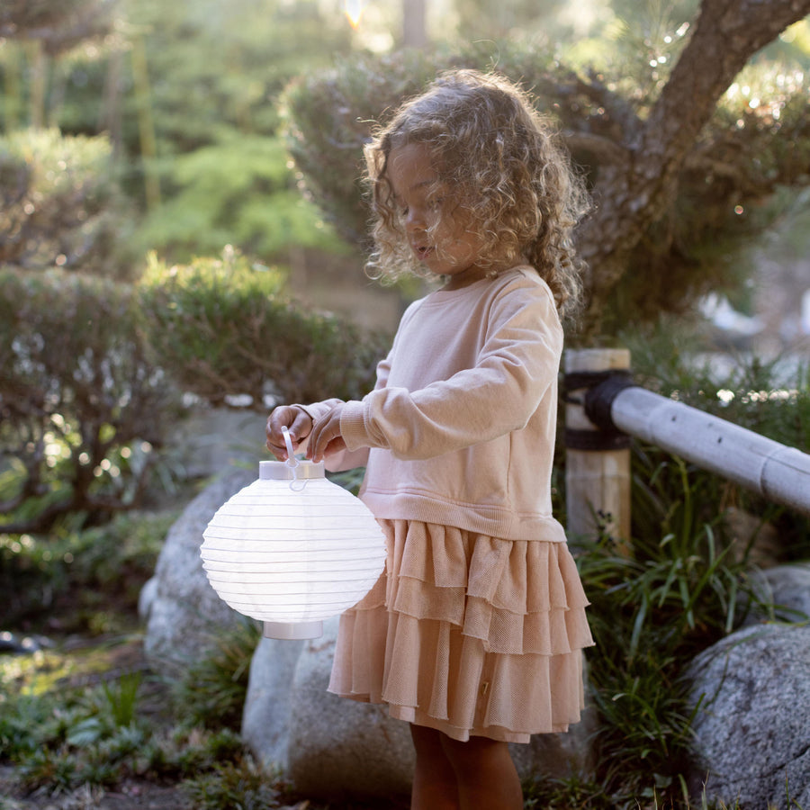 Organic Cotton Girl Sweatshirt Dress