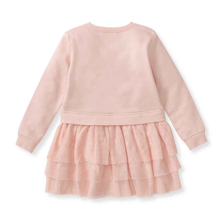 Organic Cotton Girl Sweatshirt Dress