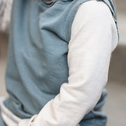 Organic Cotton Acid Wash Sweatshirt Set