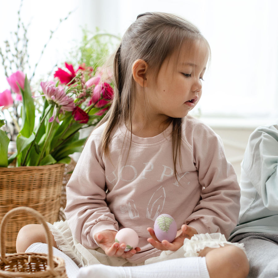 Hoppy Pink Organic Cotton Sweatshirt