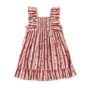 Stars & Stripes Organic Cotton Dress
