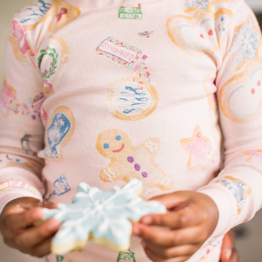 Organic Cotton 2-Piece PJ Set - Cookie Party