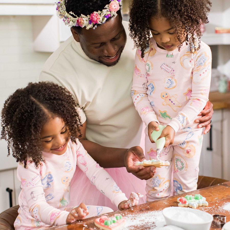 Organic Cotton 2-Piece PJ Set - Cookie Party