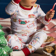 Organic Cotton 2-Piece PJ Set - Cookies for Santa