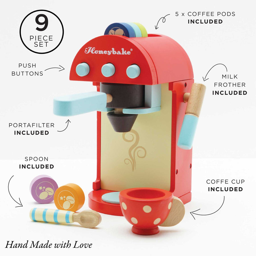 Wooden Coffee Machine